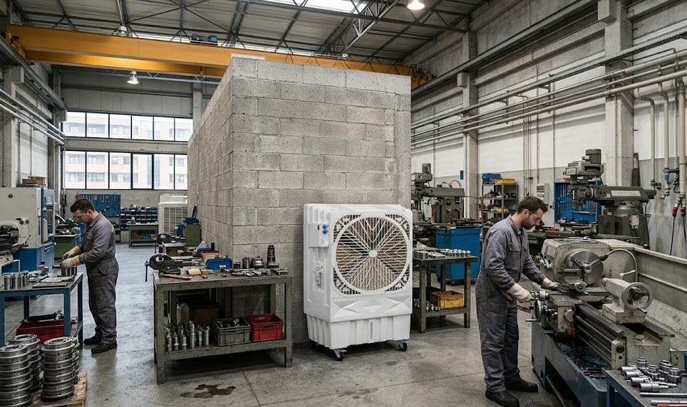 How to Cool an Industrial Warehouse: Effective Solutions for Large Surface Areas