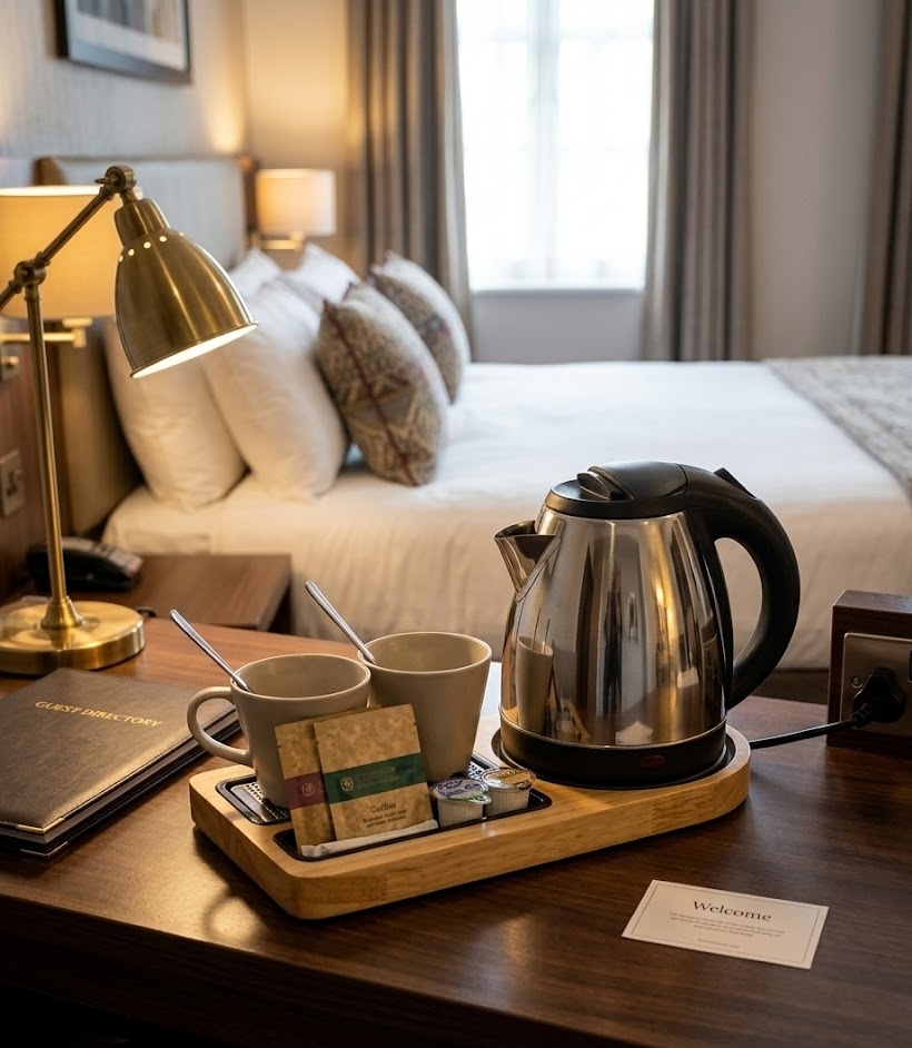 Electric Kettles for Hotels: A Complete Guide to Hotel Rooms