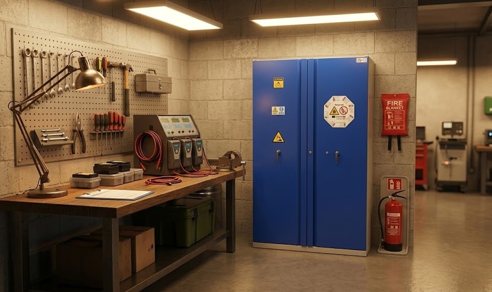 Lithium Battery Cabinets: How to Choose a Safe and Compliant Model for Hotels and Hospitality Facilities