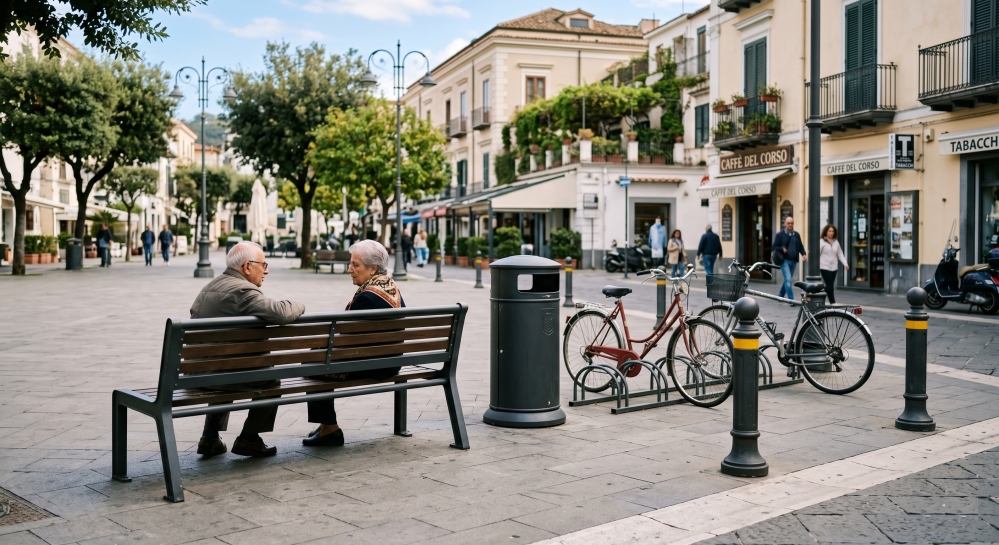 What does street furniture include: all the elements and categories