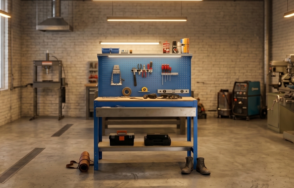 Mechanical workshop workbenches: features and recommended models