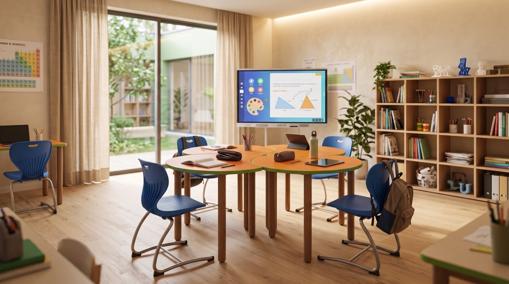 School 4.0: How to Design a Flexible Classroom with Modular Desks
