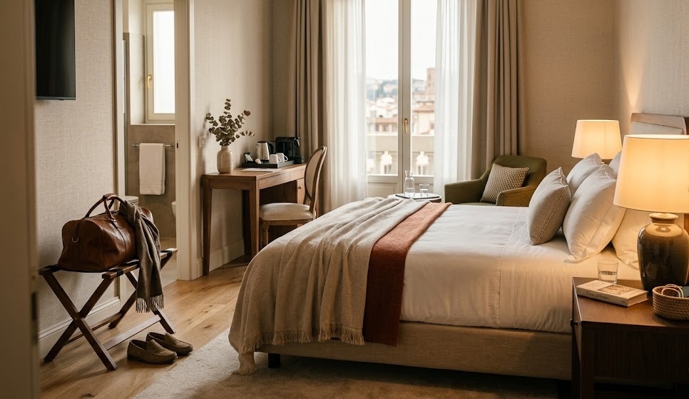 Luxury hotel rooms: what elements create a premium feel
