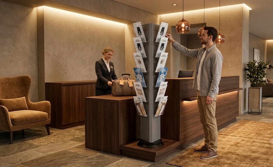 How to use your hotel's printed information material