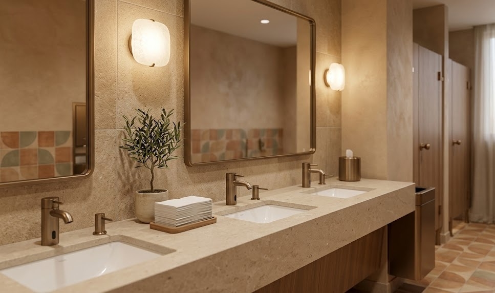 Public bathroom furnishings: how to choose durable and functional solutions