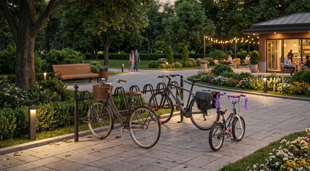 Outdoor bike racks: how to choose the right model for schools, municipalities, and businesses