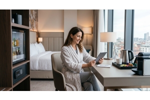 How to improve the hotel guest experience through in-room accessories