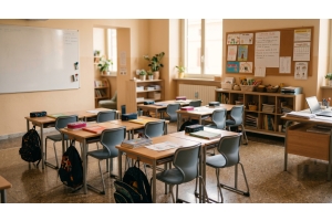 How to request a complete supply of school furniture for an institution