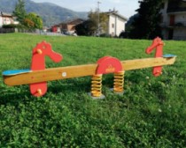 Playground seesaw
