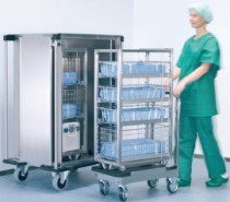 Modular hospital cabinets