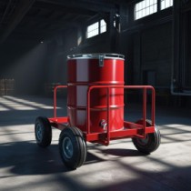 Drum handling trolleys