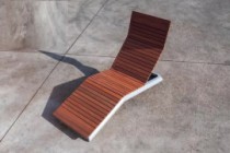 Chaise Longue for public spaces