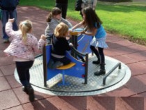Playground roundabouts