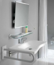 Washbasins for disabled and elderly