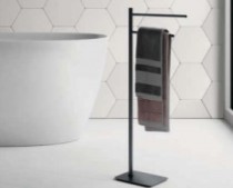 Bathroom towel stands