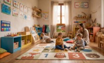 Daycare nursery mats