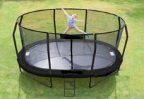 Trampolines for playgrounds