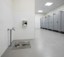 Squat toilets for public bathrooms