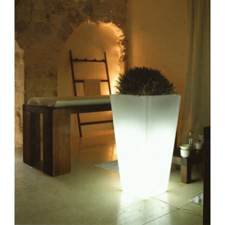 Luminous vase square h10403