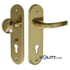 Handle for hotel - gateway in brass h0405