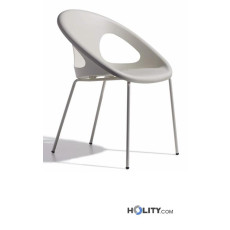 Chair scab drop 4 legs painted frame h74276 linen