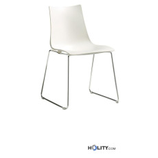 Chair scab zebra polymer slide h74279 linen