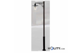 Lamppost Outdoor wrought iront h16869