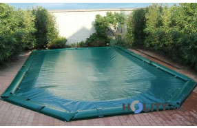 Winter cover for Oval ground pools in polyester