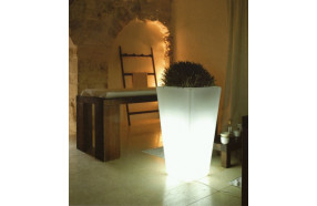 Luminous vase square h10403