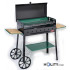 Charcoal barbecue three shelves h17016
