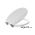 Toilet seat with soft close h10701