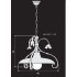 Suspension lamp made of wrought iron h16834 technical dimensions