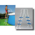 Steel ladder for above-ground pools h17415 steel ladder