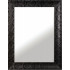 Reversible Mirror with wooden black lacquered frame h3911