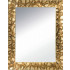 Reversible Mirror with wooden golden frame