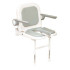 Padded seat in U form with backrest and armrests h13413