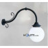 Wall lamp in wrought iron h16819