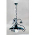 Suspension lamp made of wrought iron h16834