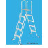 Steel Ladder for above ground pools with safety locks h17417