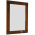 Mirror with acacia wood frame h13702