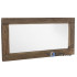 Mirror with solid wood frame h13704
