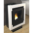 Ecological pellet stove with ceramic coating h10122 