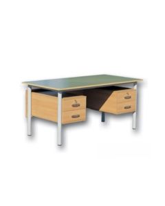 Cattedra scuola a 4 cassetti h17240