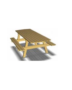 wooden-picnic-table-and-benches-h109218