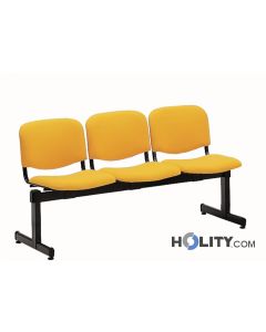 waiting-room-bench-with-fire-retardant-padded-seat-h34402