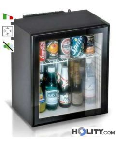 Frigobar per hotel 25 lt con porta in vetro h3416