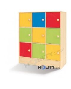 cabinet-with-9-colored-doors-for-nursery-school-h40229
