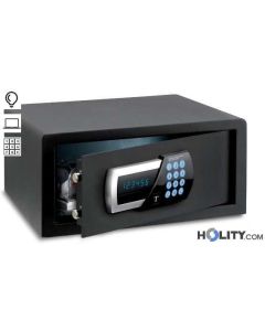 Free-standing safe with backlit keyboard for PC h7663