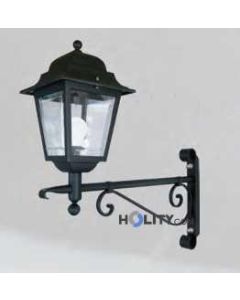 Lampada a parete con diffusore in policarbonato trasparente h16848