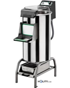 Pelapatate in acciaio inox 25 kg con cavalletto h0983